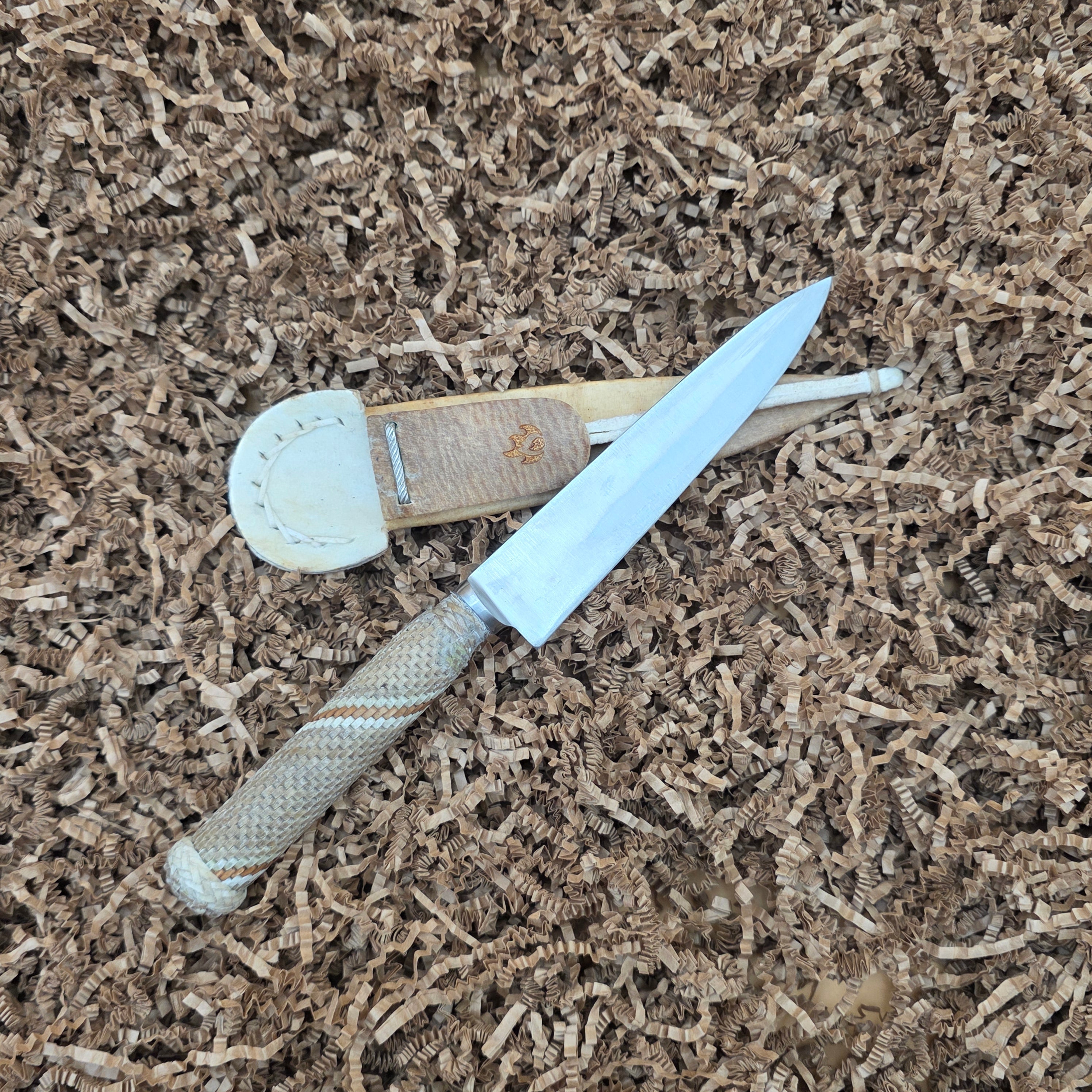 El Corte Artisan Knife with Leather Sleath