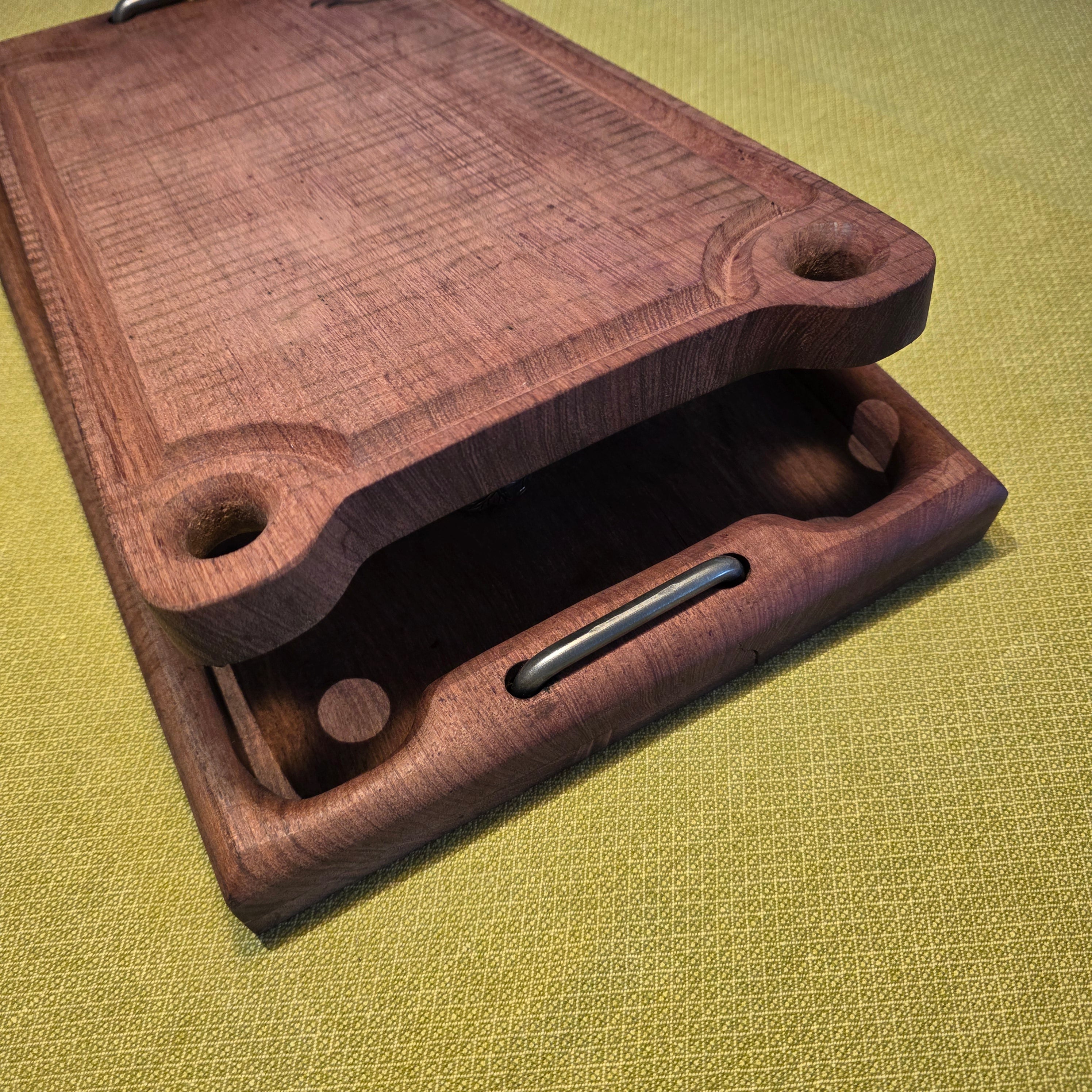 Rectangular Double Charcuterie Board Set